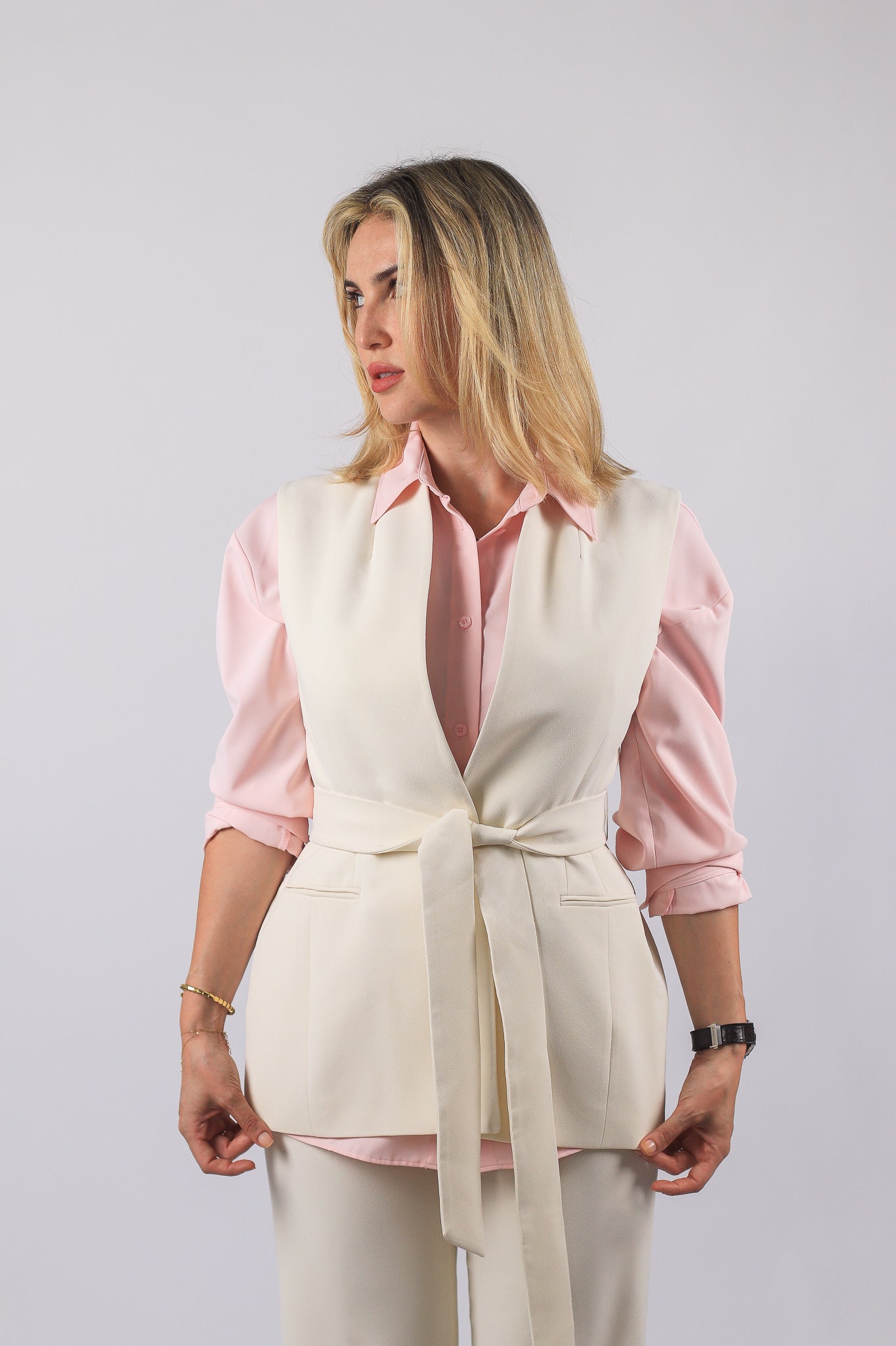 Gilet En Blanc
