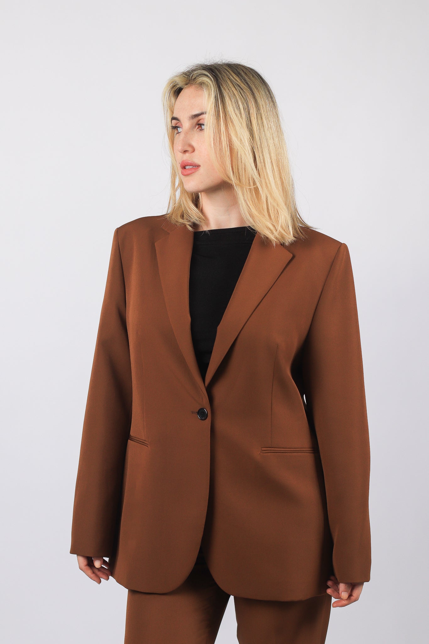 Ensemble Costume Marron Foncé