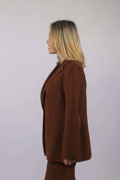Ensemble Costume Marron Foncé