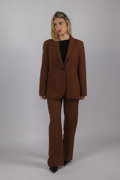 Ensemble Costume Marron Foncé