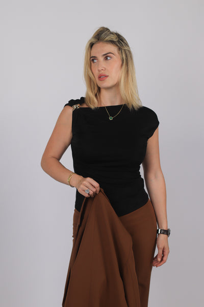 Ensemble Costume Marron Foncé