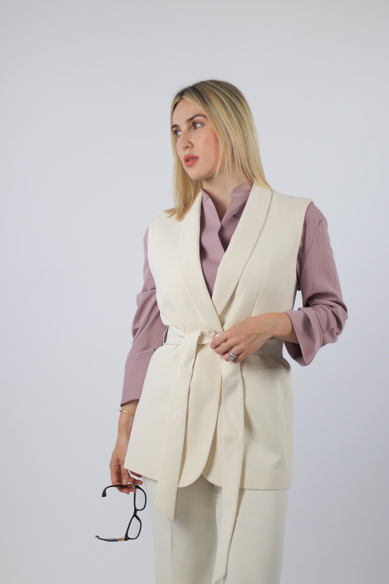 Gilet En Blanc