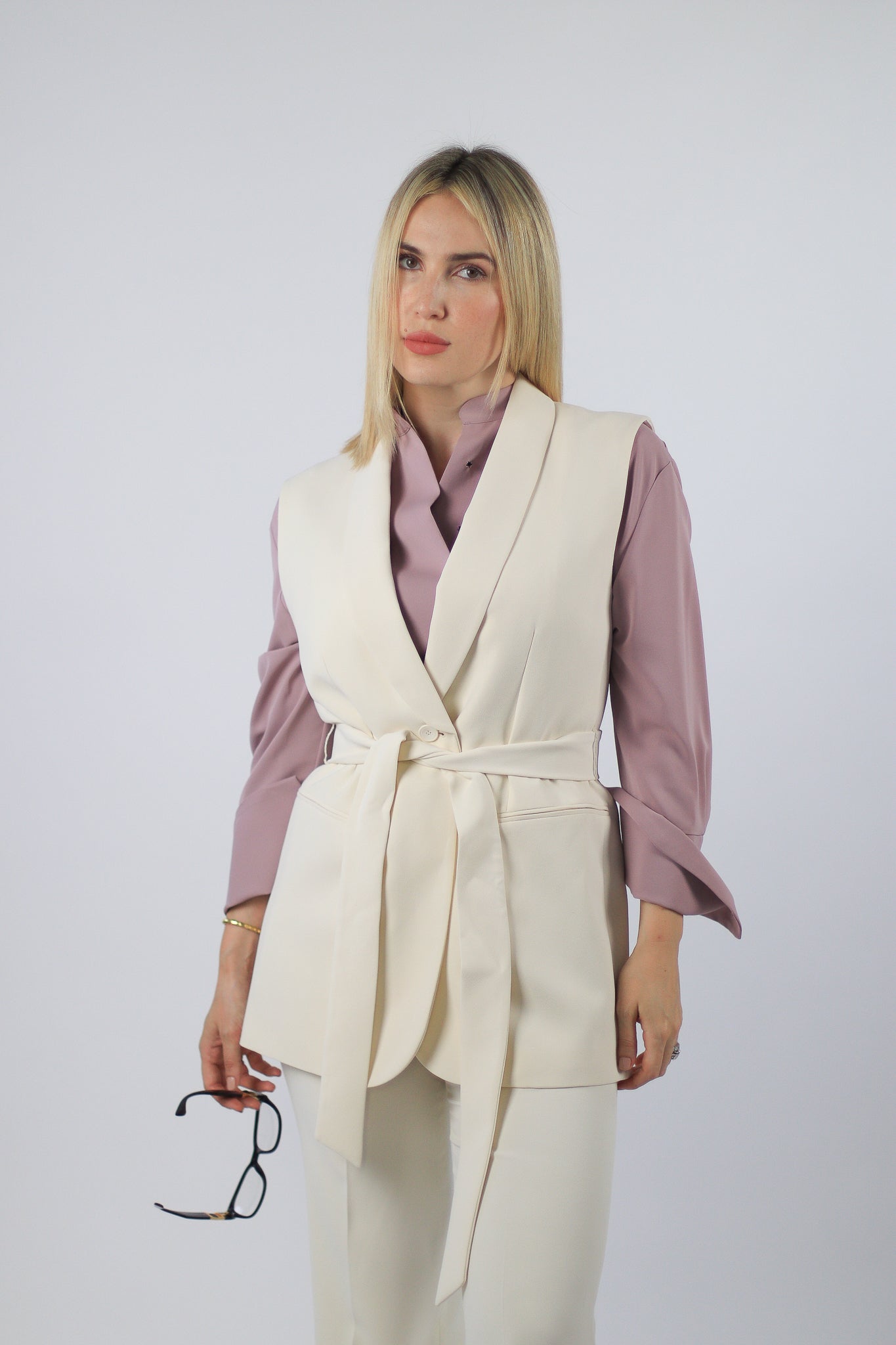 Gilet En Blanc