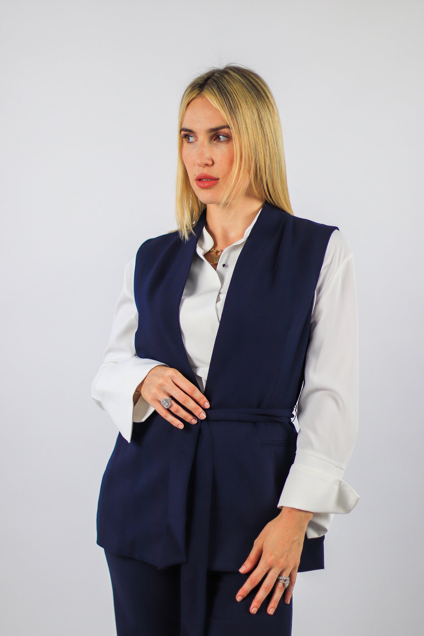 Gilet En Bleu Marin