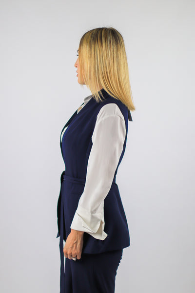 Gilet En Bleu Marin