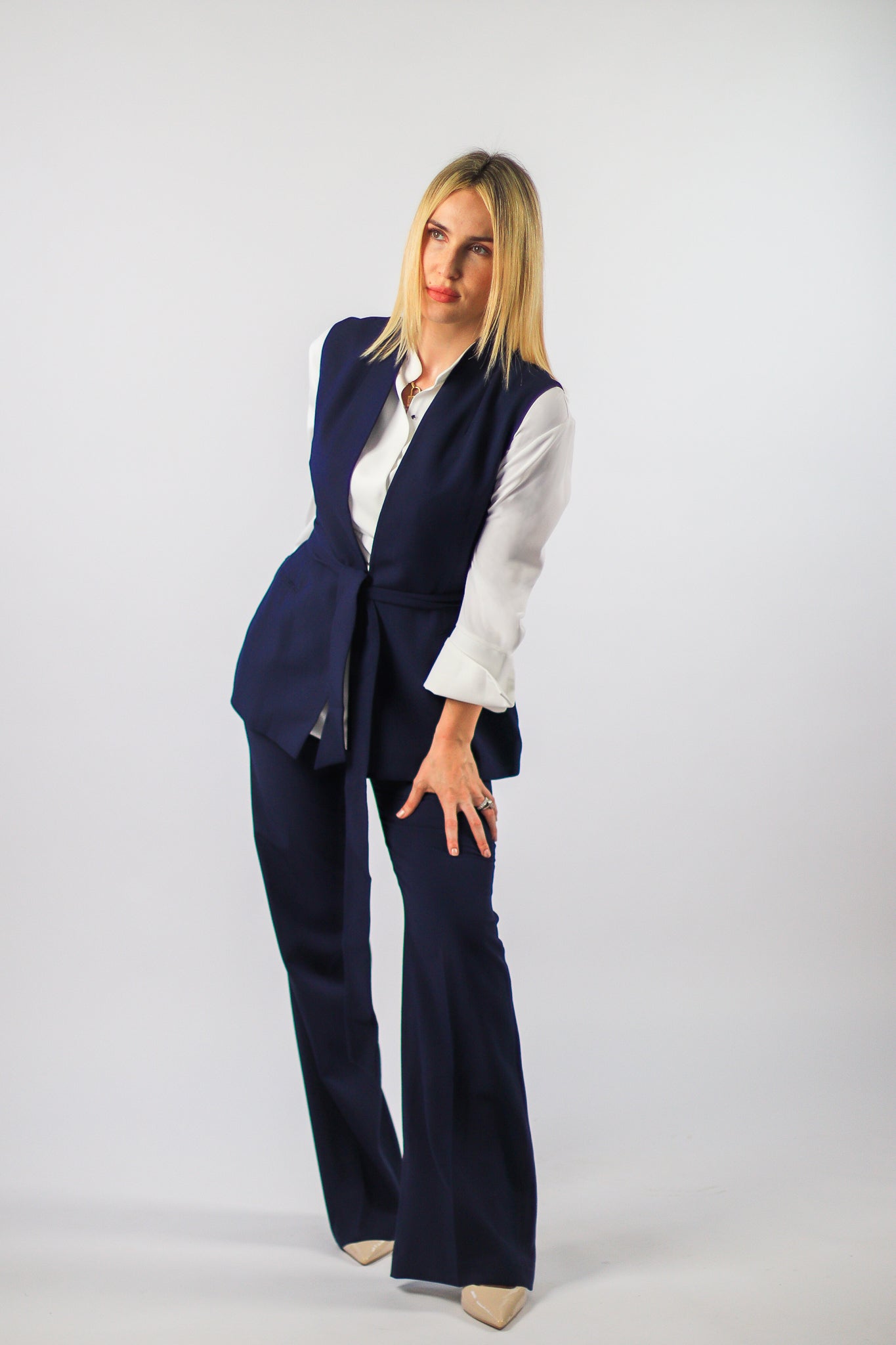 Gilet En Bleu Marin