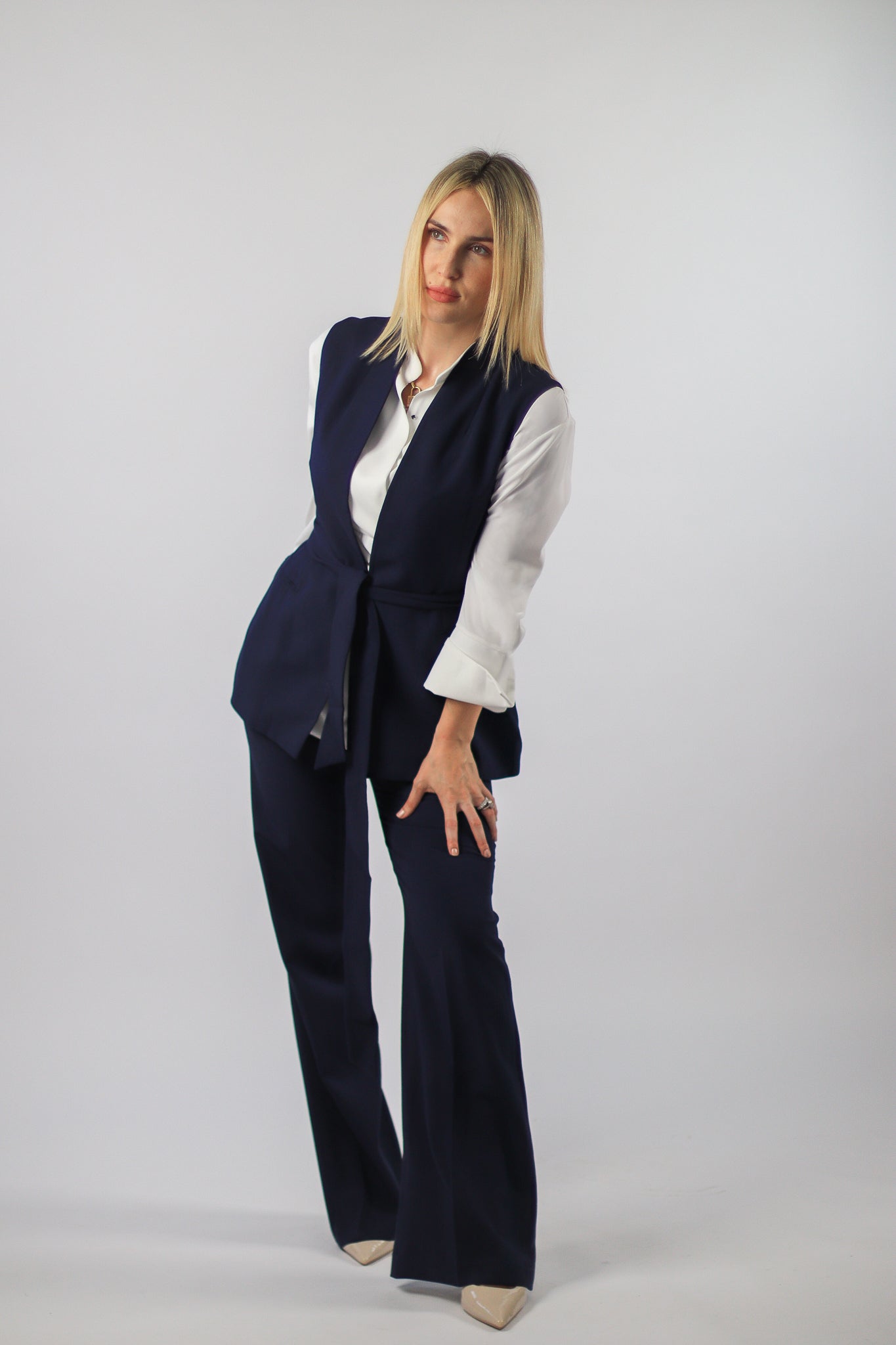 Gilet En Bleu Marin
