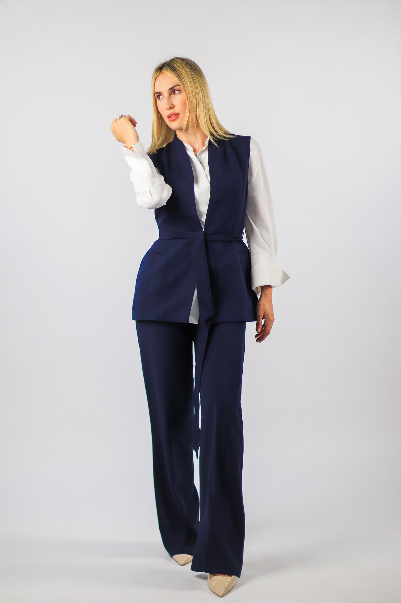 Gilet En Bleu Marin