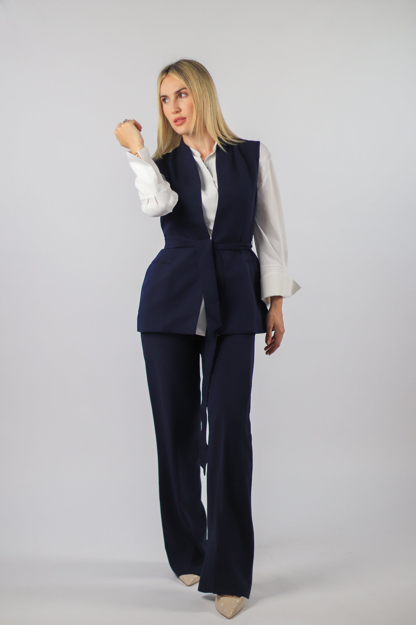 Gilet En Bleu Marin