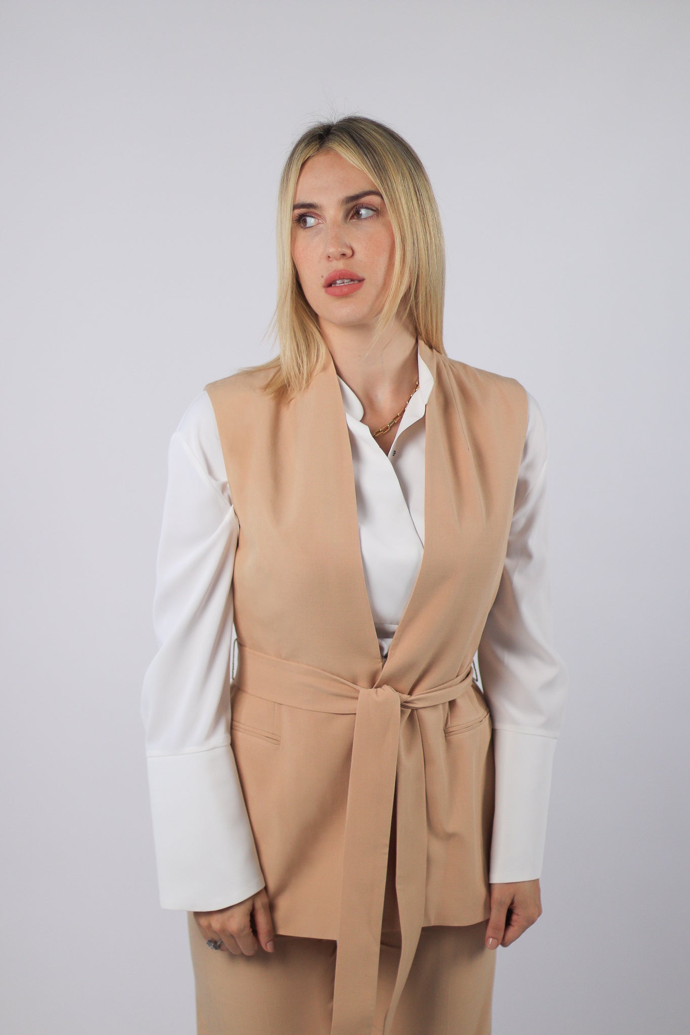 Gilet En Beige