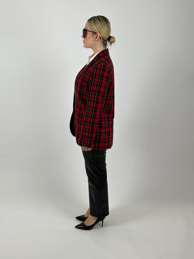 Veste Rouge à Carreaux