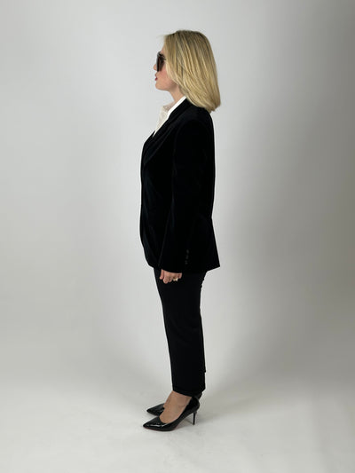Veste Noir avec boutons, Pantalon Noir