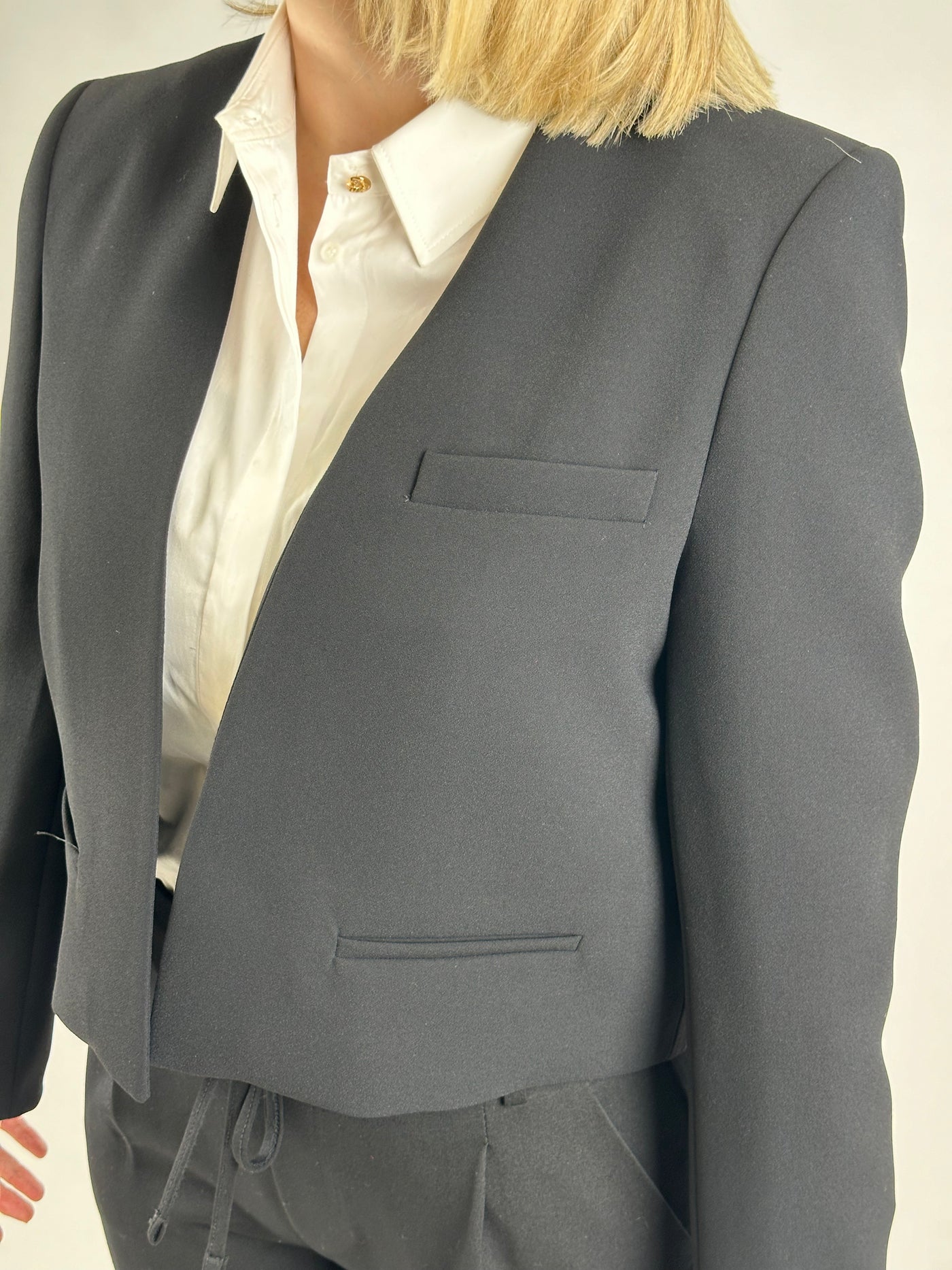 Veste Passion et Pantalon Élégance Noirs