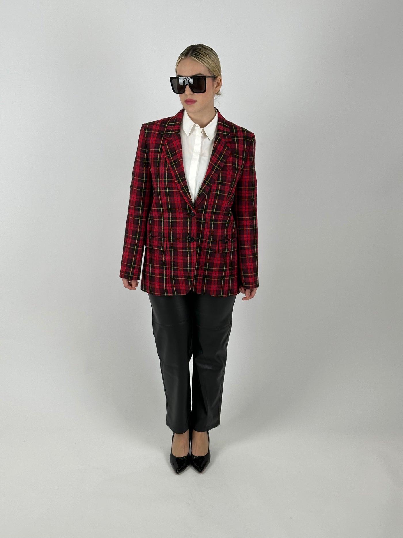 Veste Rouge à Carreaux