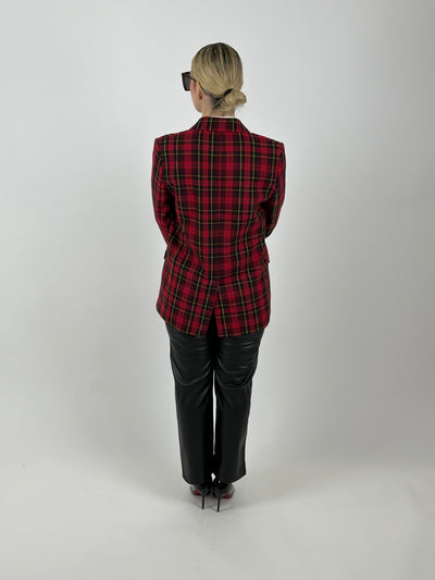 Veste Rouge à Carreaux