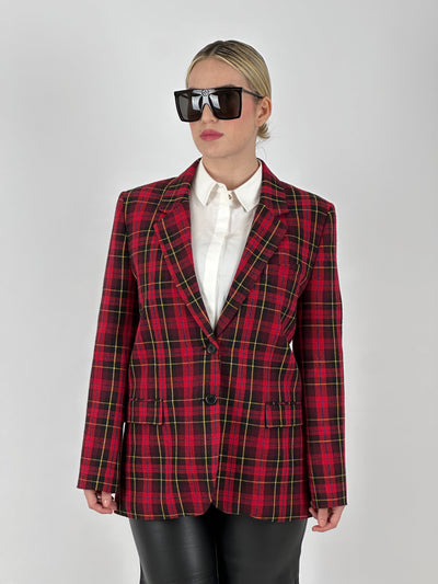 Veste Rouge à Carreaux