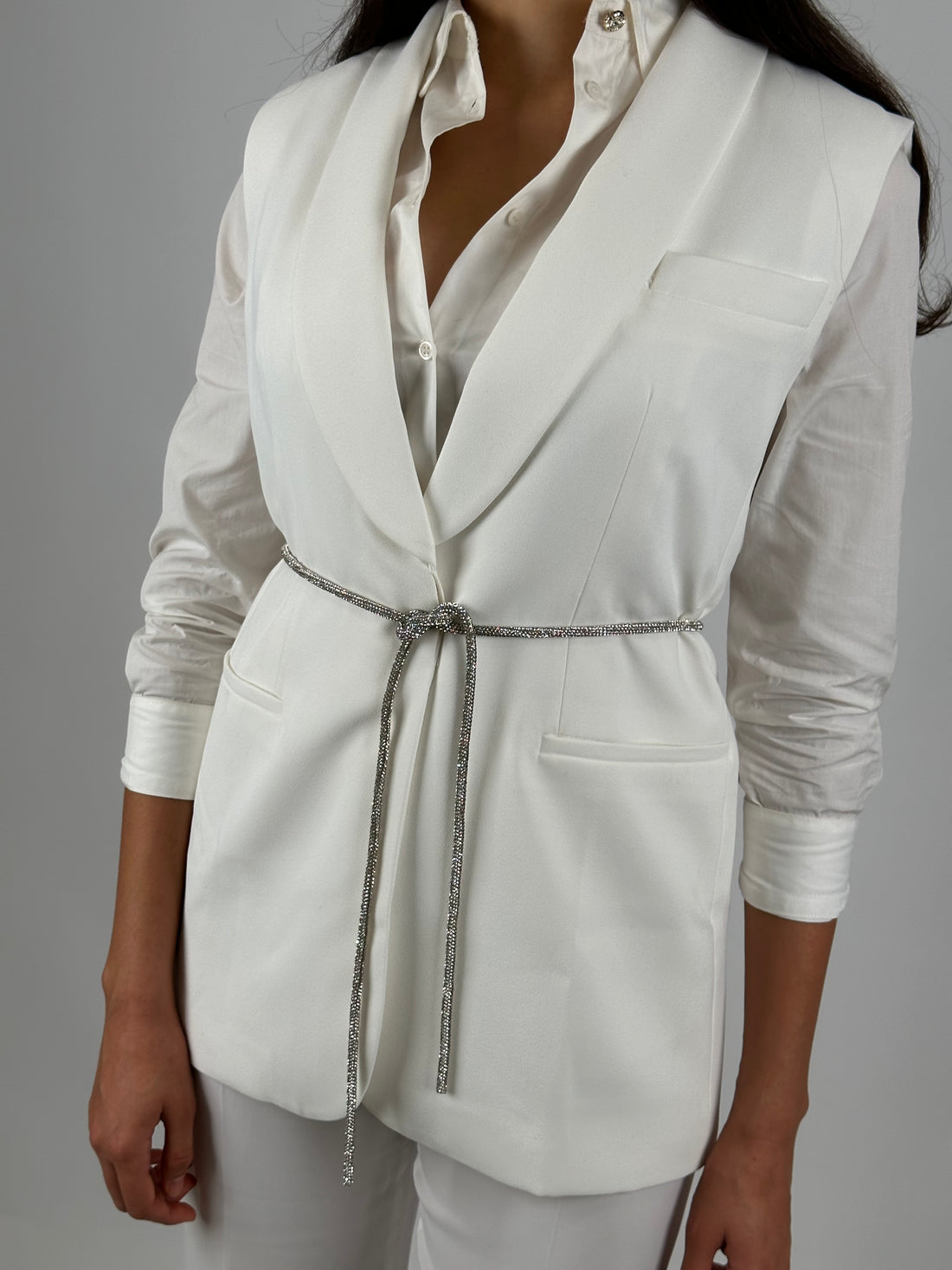 Gilet et Pantalon Blanc