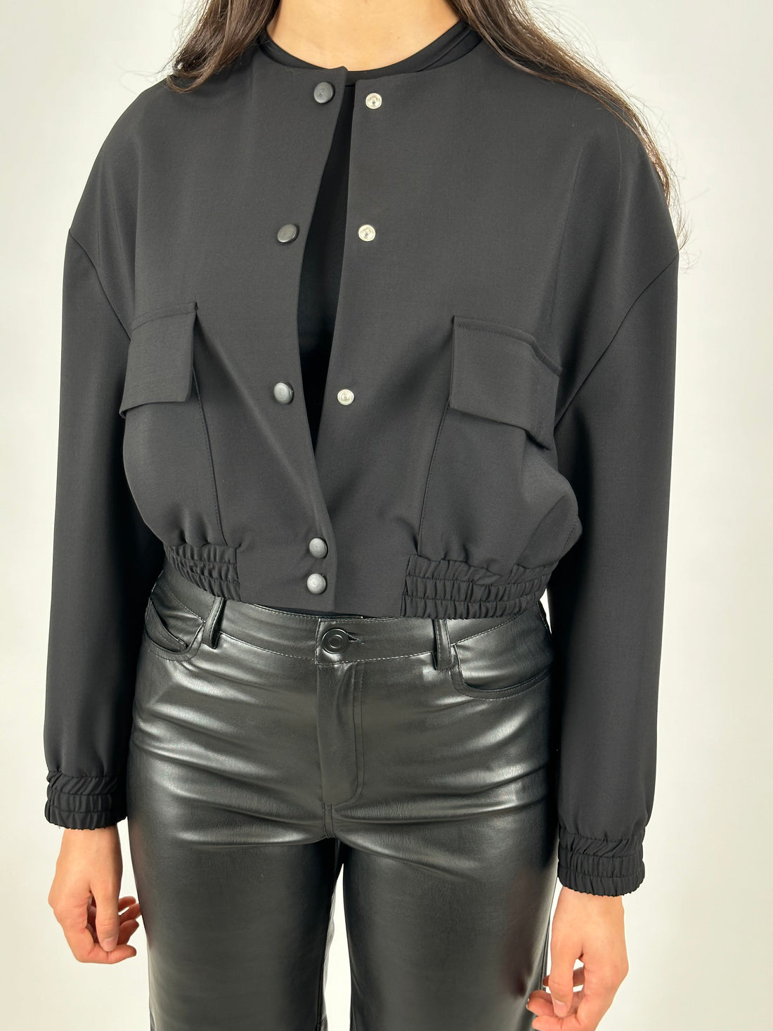 Bomber Poche Noir