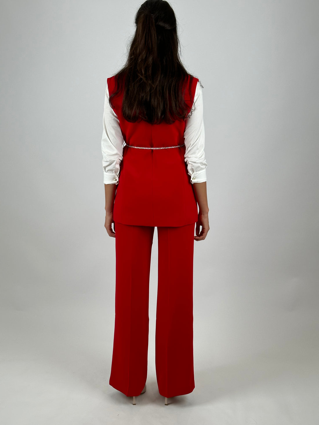 Gilet et Pantalon Rouge