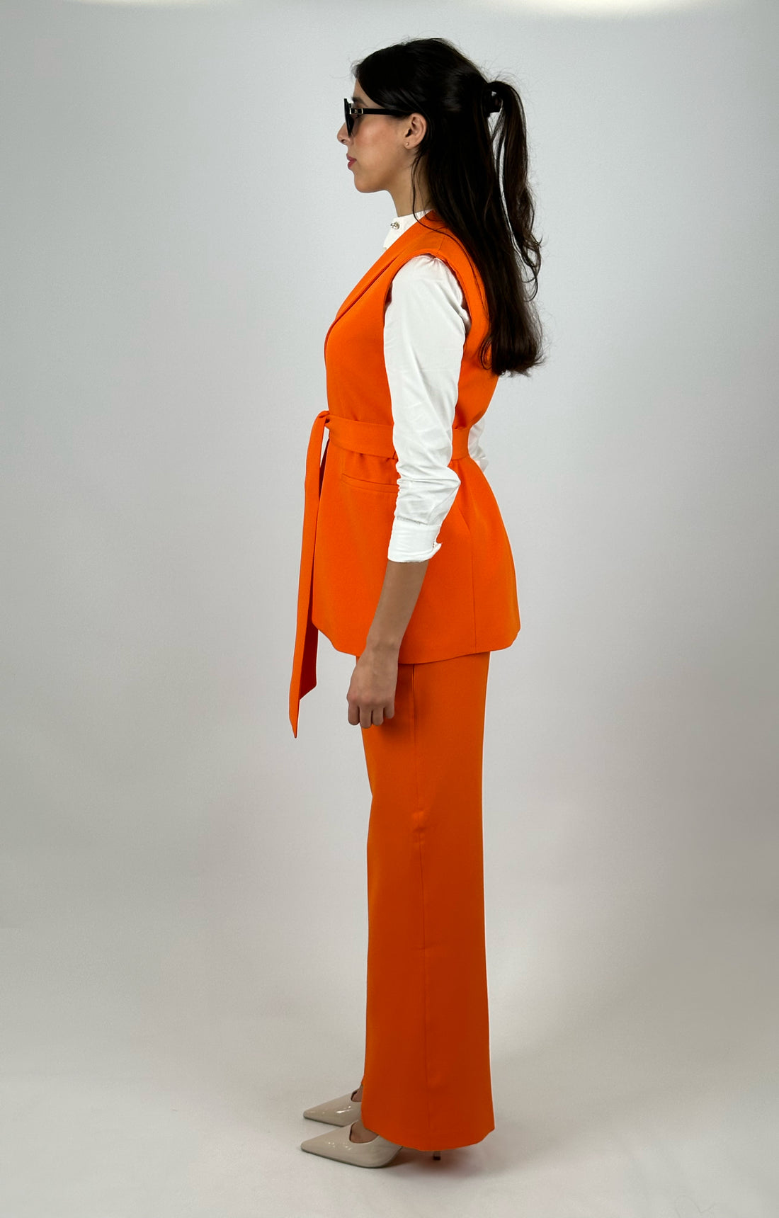 Gilet et Pantalon Orange